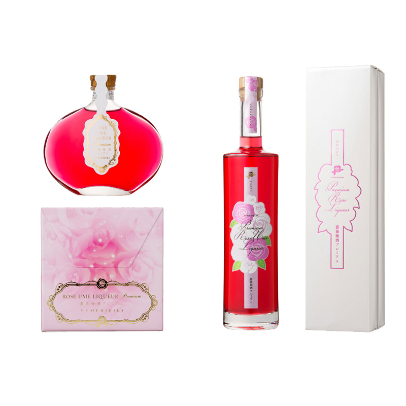 ROSE UME RIQUEUR 薔薇梅酒　YUMEHIBIKI　プレミアム 200ml